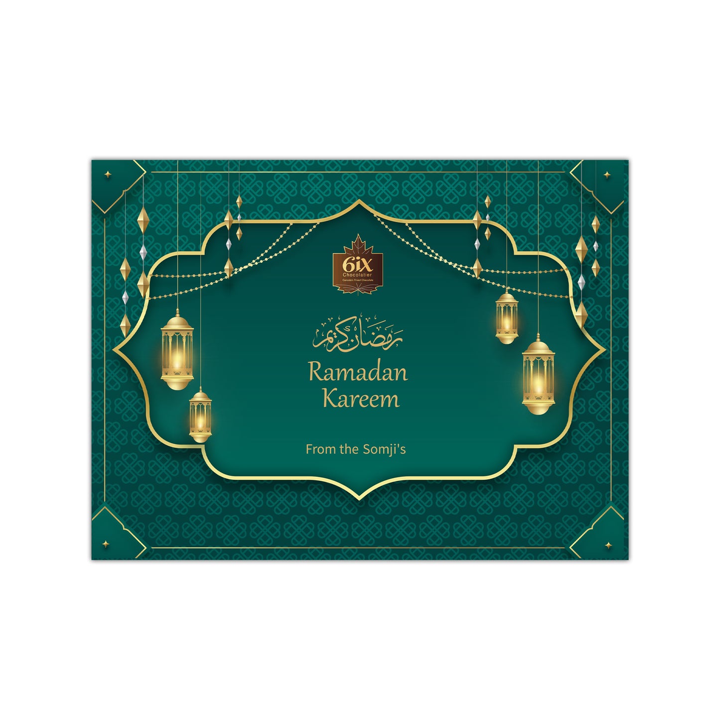 Customized Gracious Ramadan Chocolates