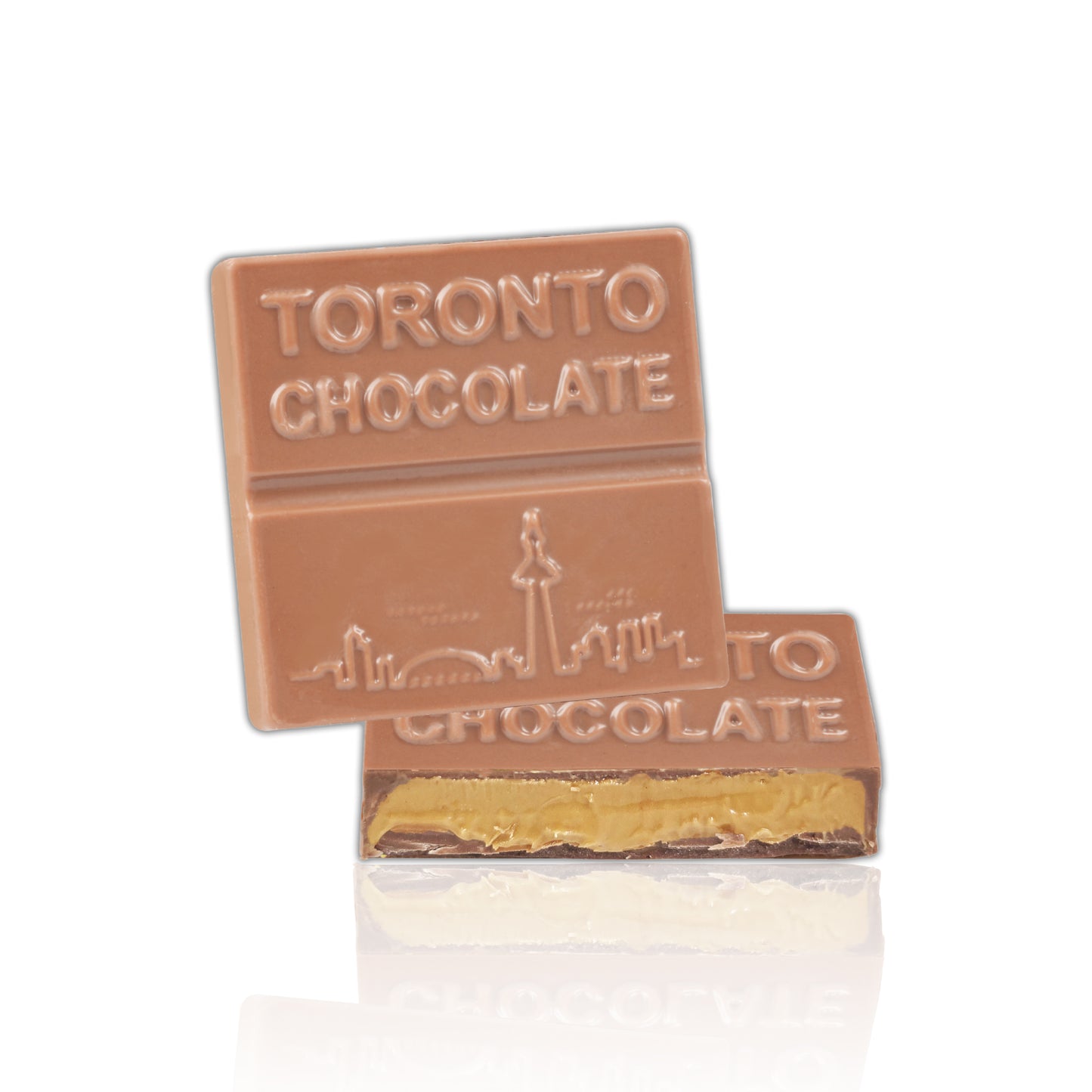Speculoos Filled Belgian Chocolate Bites. 8 Pc Box