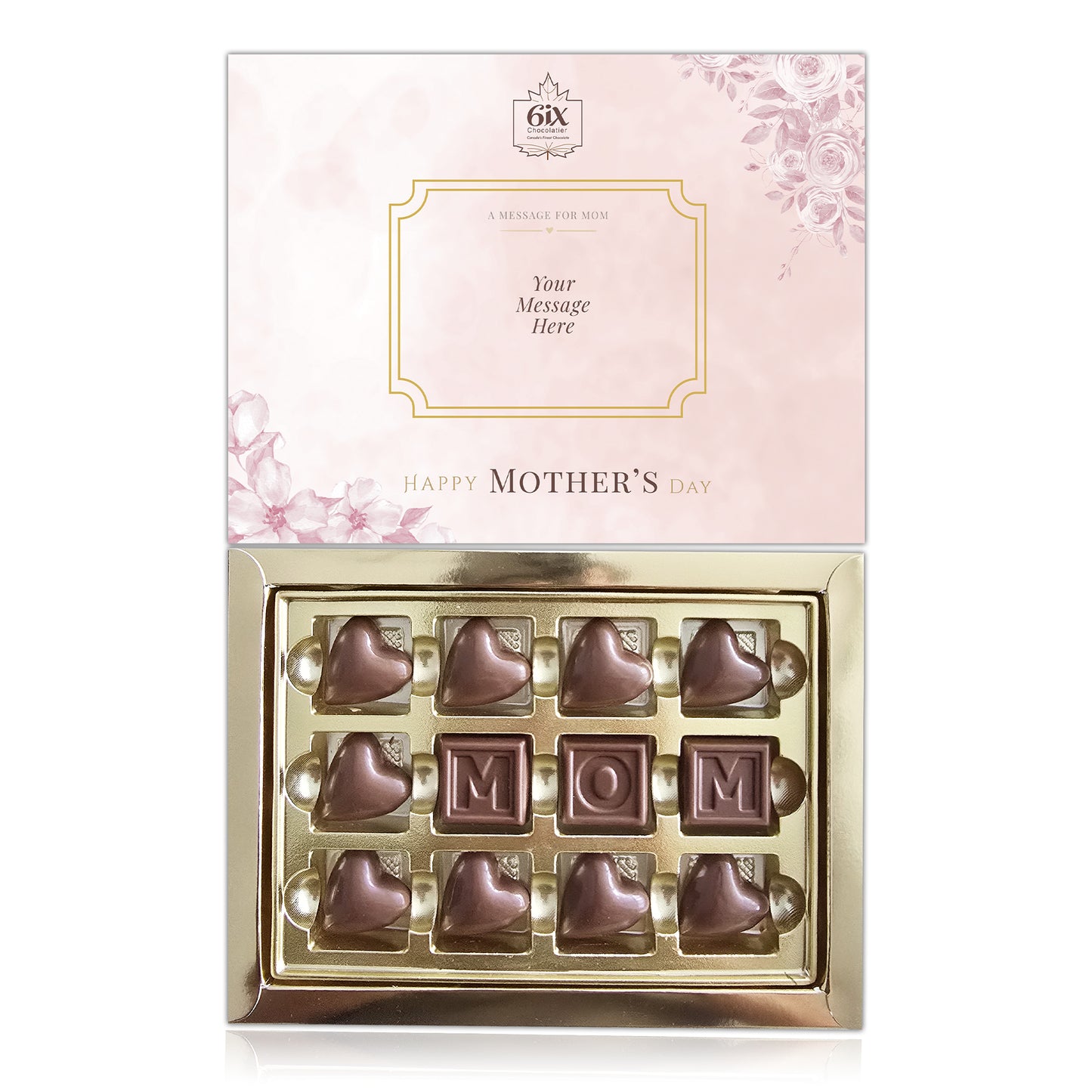 Personalized Gracious Mothers Day Chocolate Box