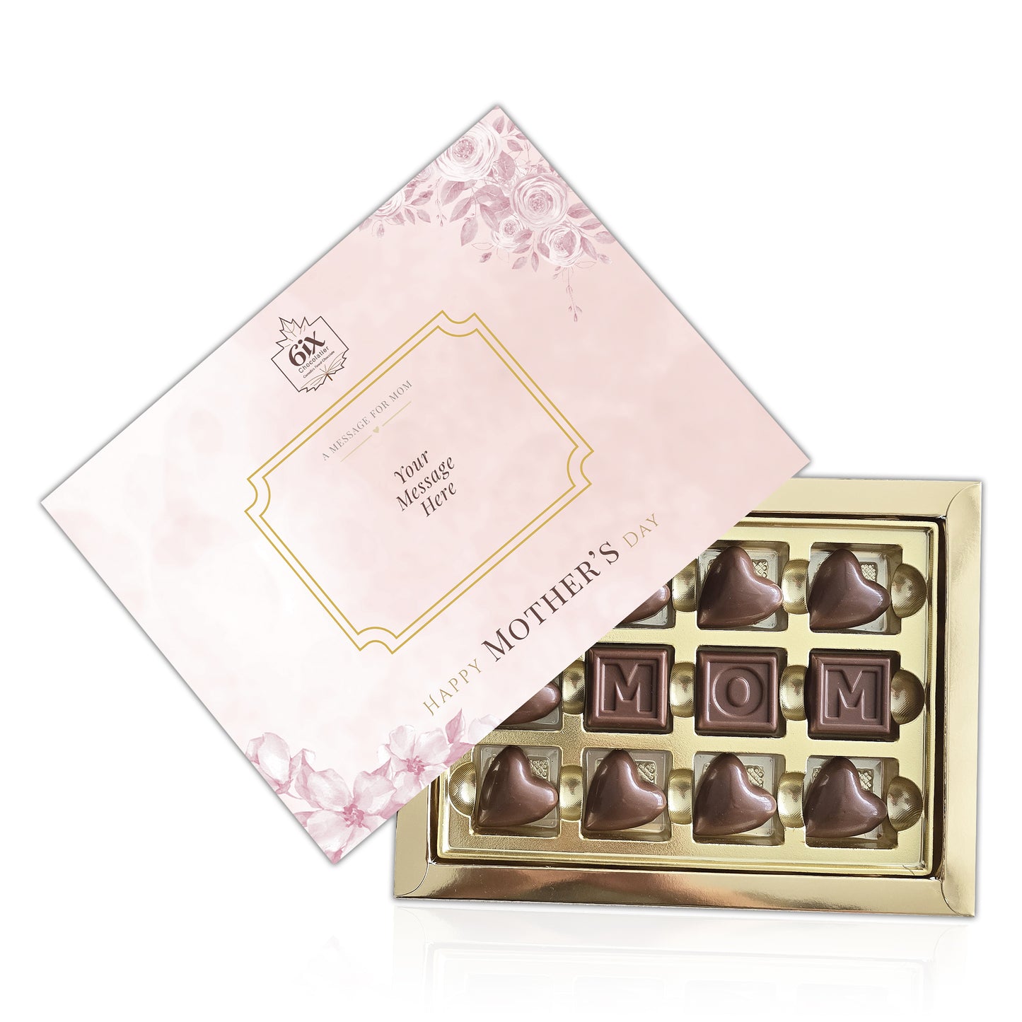 Personalized Gracious Mothers Day Chocolate Box