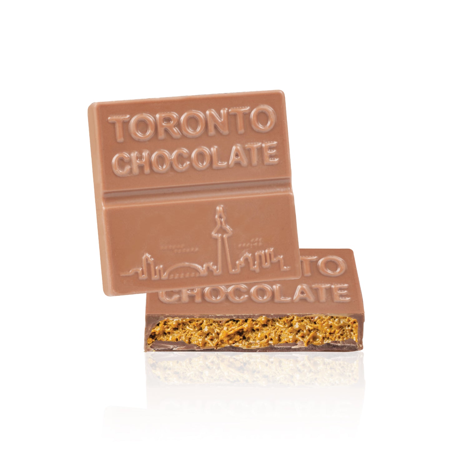 Lotus Kunafe Filled Belgian Chocolate Bites. 4 Pc Box